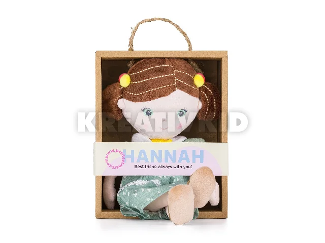 Petite&Mars Plüss játékbaba, Hannah, 0 hó+, 35 cm