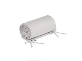 Petite&Mars Rácsvédő kiságyba, TILLY, Light Grey, 180 cm