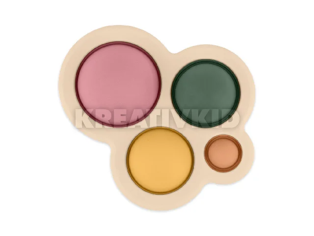 Petite&Mars Szilikon játék, Chill out, Dusty Rose, 6 hó+