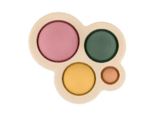 Petite&Mars Szilikon játék, Chill out, Dusty Rose, 6 hó+