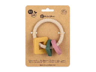 Petite&Mars szilikon rágóka, Figures, 0 hó+