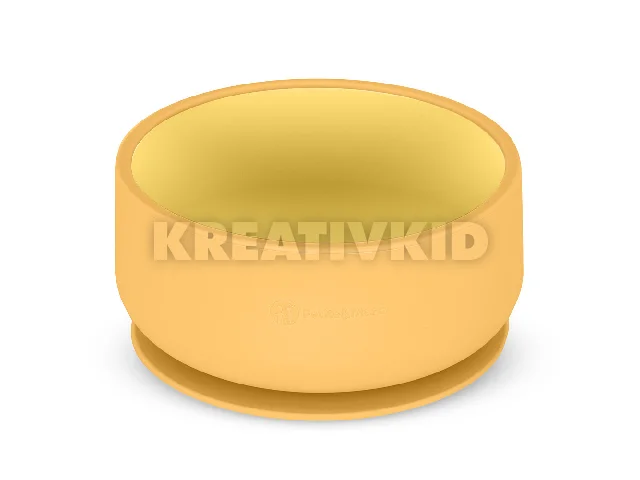 Petite&Mars Szilikon tál, Take&Match, Intense Ochre, 6 hó+