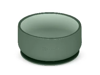 Petite&Mars Szilikon tál, Take&Match, Misty Green, 6 hó+