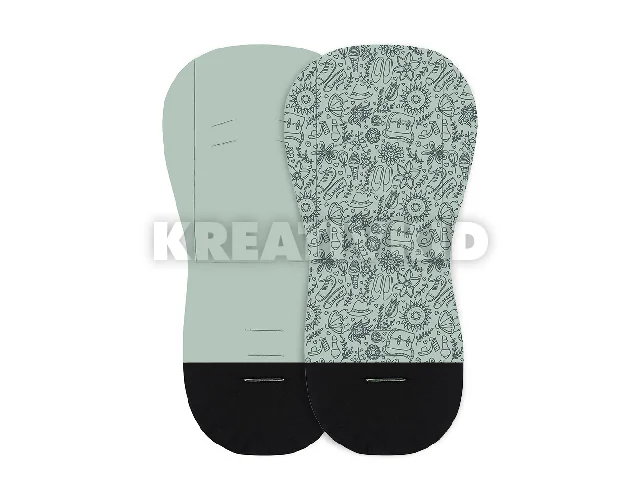 Petite&Mars Ülésbetét babakocsiba, Foamy, Green Hipster