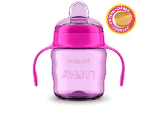 Philips AVENT itatópohár Classic 200ml lányos - most Petite and Mars szilikon tálkával