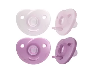 Philips AVENT játszócumi szilikon Soothie 0-6hó lány 2db