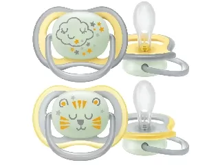 Philips AVENT játszócumi ultra air éjszakai 18hó 2db