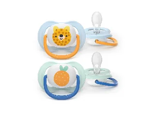 Philips AVENT játszócumi Ultra Air happy leopárd 0-6hó fiús 2db
