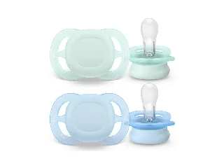 Philips AVENT játszócumi Ultra Start neutral 0-2hó fiús 2db