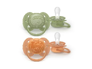 Philips AVENT játszócumi Ultrasoft kacsa 18hó fiús 2db