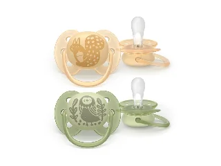 Philips AVENT játszócumi Ultrasoft mókus 6-18hó fiús 2db