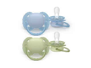 Philips AVENT játszócumi Ultrasoft neutral 0-6hó fiús 2db