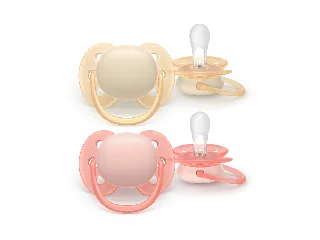 Philips AVENT játszócumi Ultrasoft neutral 0-6hó lányos 2db