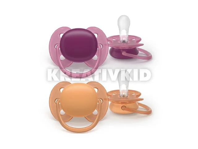 Philips AVENT játszócumi Ultrasoft neutral 18hó lányos 2db
