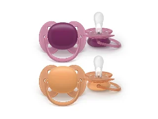 Philips AVENT játszócumi Ultrasoft neutral 18hó lányos 2db