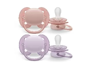 Philips AVENT játszócumi Ultrasoft Premium neutral 0-6hó lányos 2db