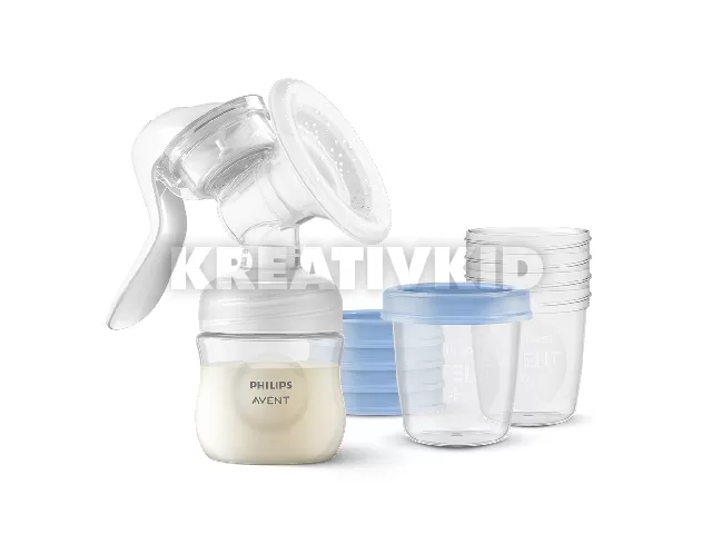 Philips AVENT mellszívó kézi, ajándék 5db VIA 180ml pohárral