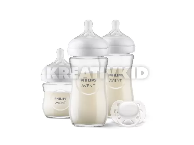 Philips AVENT újszülött szett Natural Response üveg 4 részes