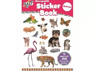 Photographic Sticker Book - Animals