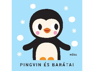 PINGVIN ÉS BARÁTAI - ZÖRGŐ TEXTILKÖNYV RÁGÓKÁVAL