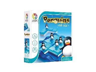 Pingvincsúszda a jégen logikai játék
