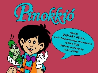 Pinokkió diafilm (Dargay Attila rajzaival)