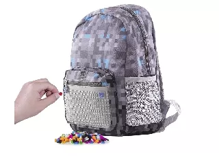 Pixie sötétben világító hátizsák - kék