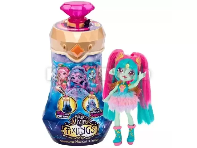 Magic Mixies Pixlings: Flicka sárkány divat baba