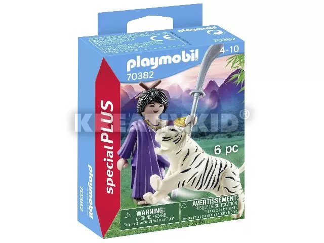 Ázsiai harcos tigrissel