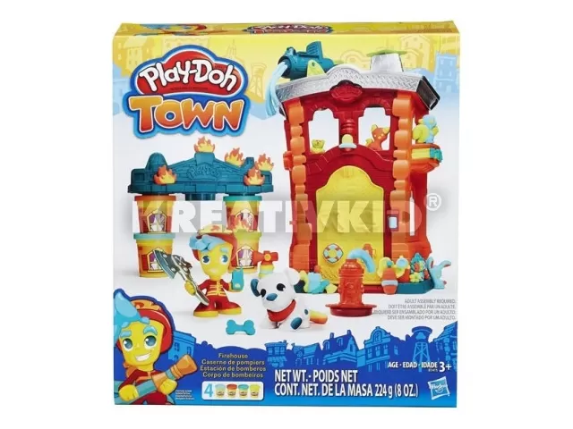PLAY DOH TOWN tűzoltó állomás