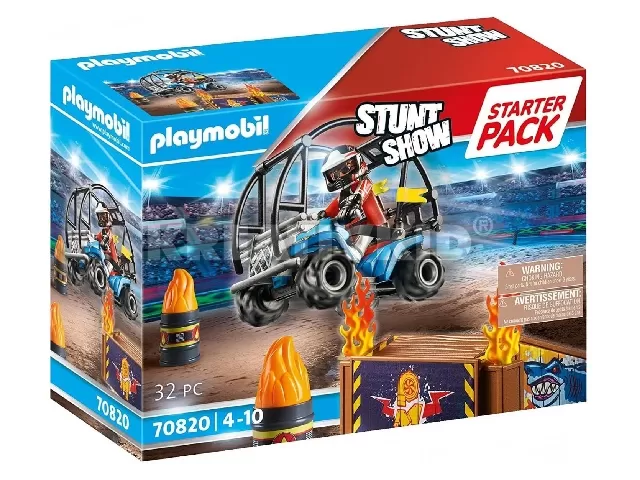 Starter Pack Kaszkadőr quaddal és lángoló rámpával