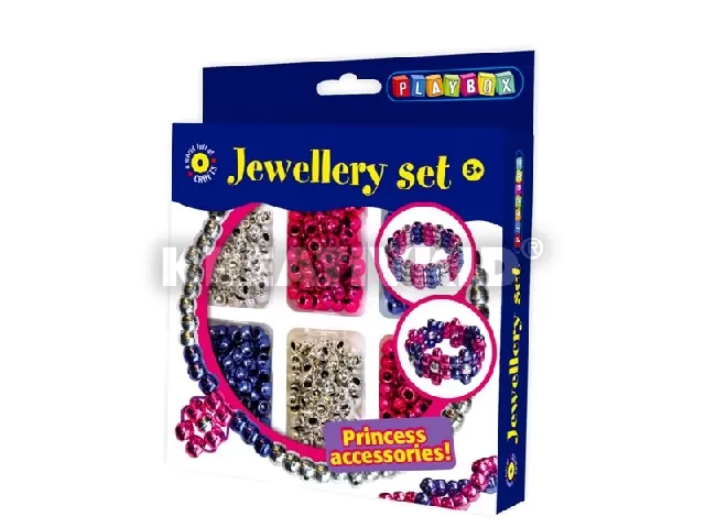 Playbox kreatív szett - Fémes gyöngyök