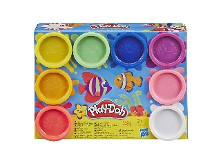 Play-Doh 8 darabos gyurmakészlet Szivárvány 