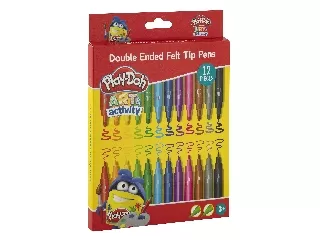 Play-Doh - 12 kétvégű filctoll