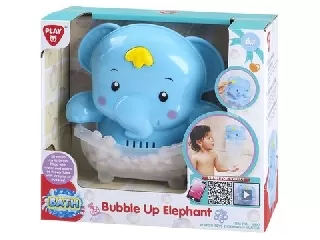 Playgo: Habfújó elefánt bébi fürdőjáték