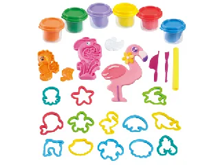 Playgo: Tengerparti állatok gyurmaszett