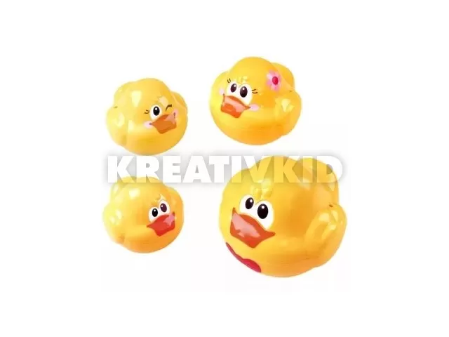 Playgo: Vidám kacsa család fürdőjáték