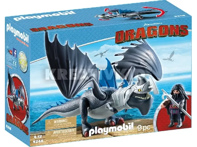 Playmobil - Drákó és Páncélos sárkány levehető sárkánypáncéllal