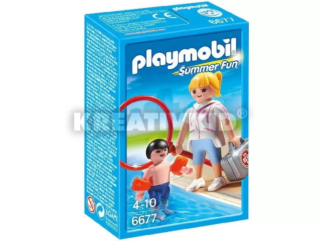Playmobil - Felkészült úszóedző