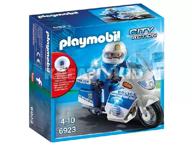 Playmobil - Rendőrmotoros
