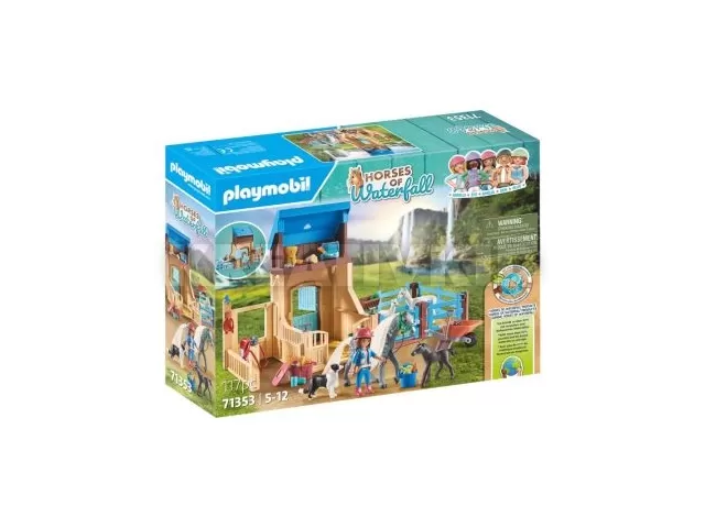 Playmobil: Amelia és Whisper lovasboxszal 71353