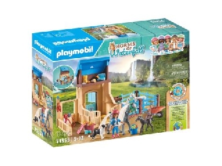 Playmobil: Amelia és Whisper lovasboxszal 71353