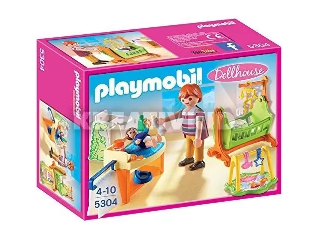 Playmobil Dollhouse - Babaszoba gyerekággyal