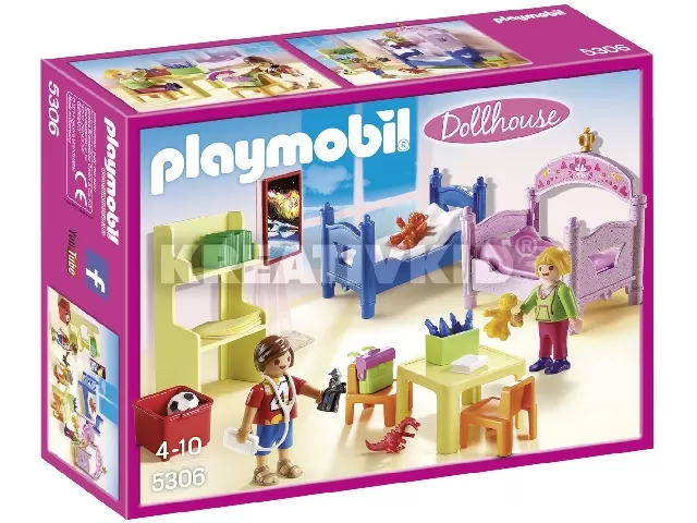 Playmobil Dollhouse - Színes gyerekszoba