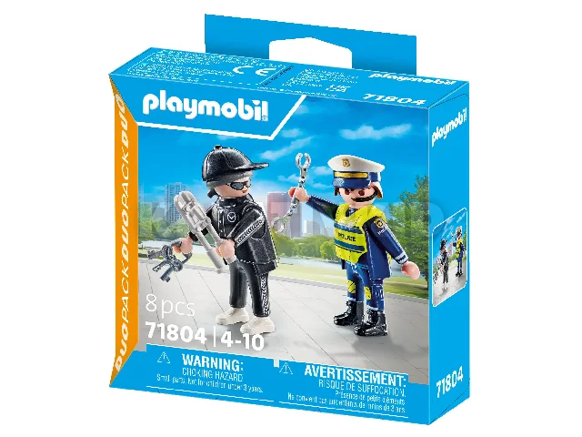 Playmobil: Duo Pack Rendőr és betörő