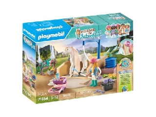 Playmobil: Isabella és Lioness fürdetővel 71354