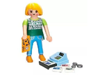 Playmobil: Pénztáros figura 70685