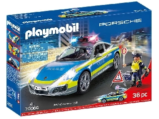 Playmobil: Porsche 911 Carrera 4S Rendőrség 70066