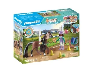 Playmobil: Zoe & Blaze versenypályával