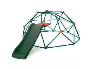 Plum: Deimos Fém kupolamászóka csúszdával - 261 x 182 x 90 cm